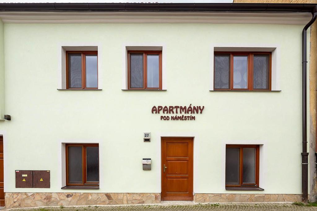 Apartmany Pod Namestim Телч Экстерьер фото
